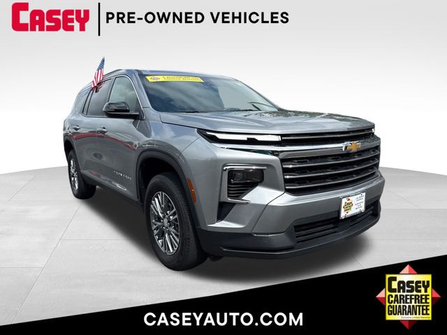 Sterling Gray Metallic 2025 Chevrolet Traverse SUV / Crossover Four-Wheel Drive 8-Speed Automatic