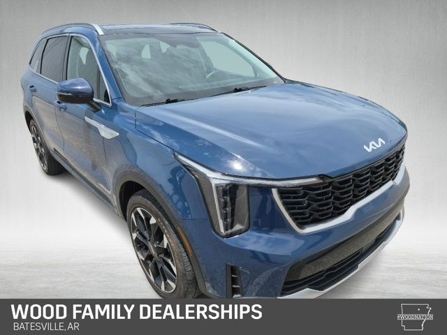 Midnight Lake Blue 2024 Kia Sorento EX FWD SUV / Crossover Front-Wheel Drive 8-Speed Dual Clutch