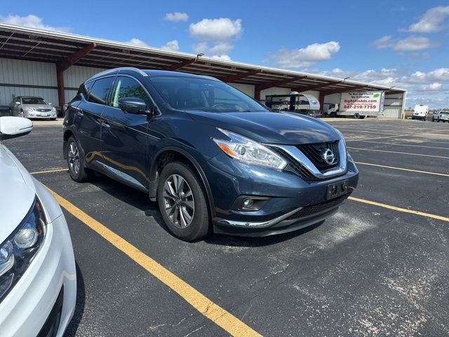 Arctic Blue Metallic 2017 Nissan Murano SL AWD SUV / Crossover All-Wheel Drive Continuously Variable Transmission