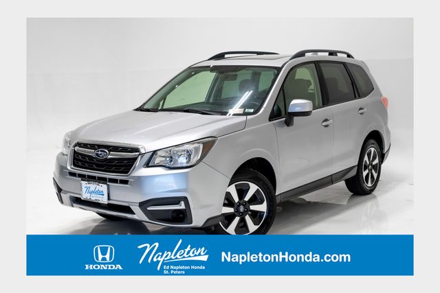 Ice Silver Metallic 2017 Subaru Forester 2.5i Premium SUV / Crossover All-Wheel Drive Continuously Variable Transmission