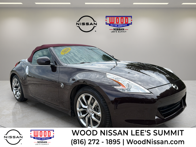 Black Cherry Metallic 2010 Nissan 370Z Convertible Rear-Wheel Drive 7-Speed Automatic