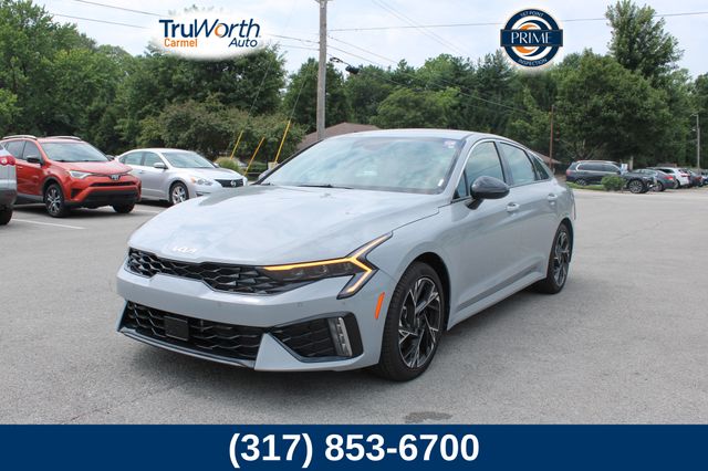 Wolf Gray 2025 Kia K5 Sedan Front-Wheel Drive 8-Speed Automatic