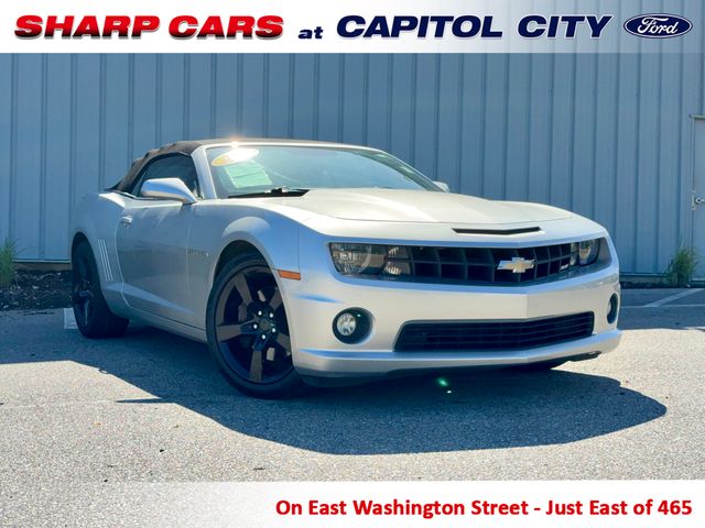 Silver Ice Metallic 2011 Chevrolet Camaro 2SS Convertible RWD Convertible Rear-Wheel Drive 6-Speed Automatic