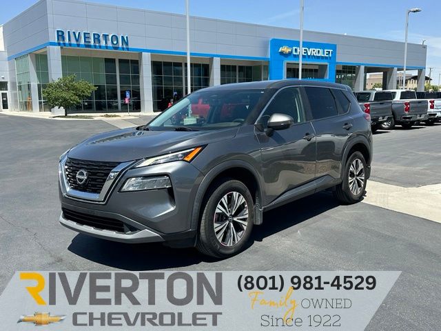 Gray (Gun Metallic) 2022 Nissan Rogue SUV / Crossover All-Wheel Drive Continuously Variable Transmission