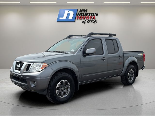 Gray (Gun Metallic) 2017 Nissan Frontier PRO-4X Crew Cab 4WD Pickup Truck Four-Wheel Drive 5-Speed Automatic Overdrive