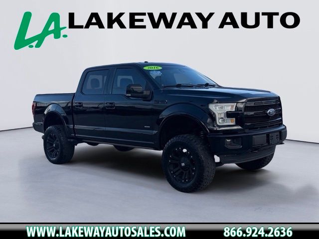 Shadow Black 2016 Ford F-150 Pickup Truck Four-Wheel Drive 6-Speed Automatic