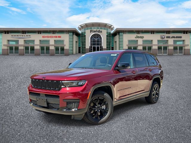Velvet Red Pearlcoat 2025 Jeep Grand Cherokee L SUV / Crossover Four-Wheel Drive 8-Speed Automatic