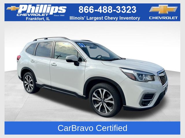 Crystal White Pearl 2019 Subaru Forester 2.5i Limited AWD SUV / Crossover All-Wheel Drive Continuously Variable Transmission