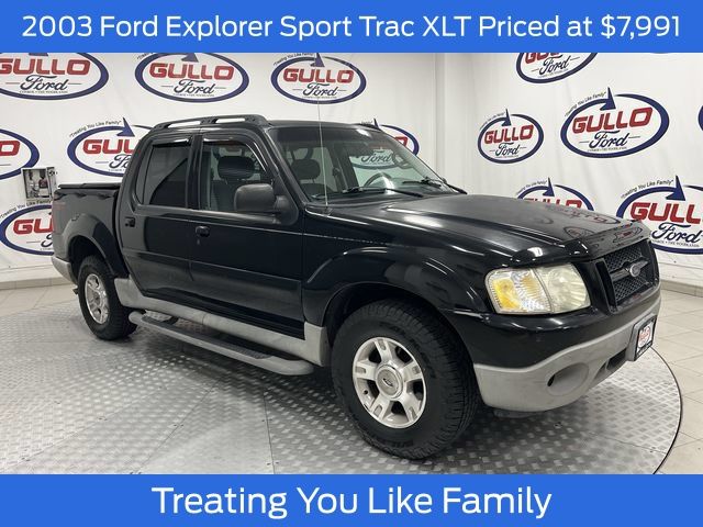 Cloud 9 White Clearcoat 2003 Ford Explorer Sport Trac Pickup Truck Rear-Wheel Drive 5-Speed Automatic