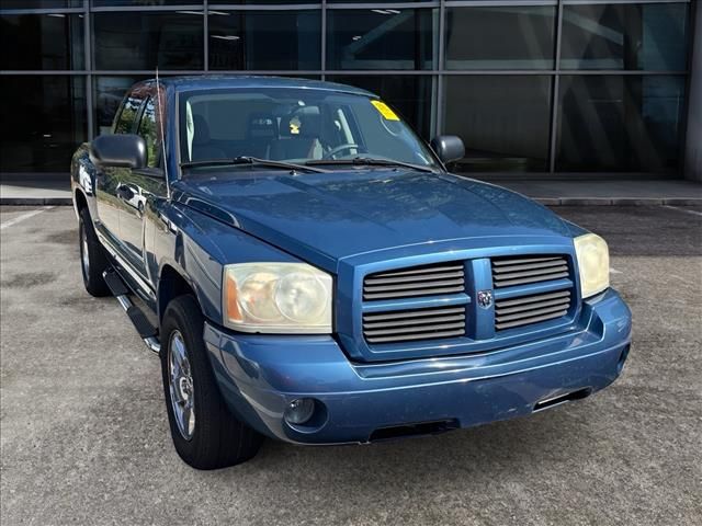 Atlantic Blue Pearlcoat 2006 Dodge Dakota Pickup Truck Four-Wheel Drive 5-Speed Automatic