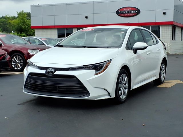 Ice Cap 2025 Toyota Corolla Sedan Front-Wheel Drive Continuously Variable Transmission