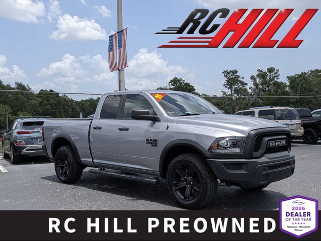 Billet Silver Metallic Clearcoat 2021 RAM 1500 Pickup Truck Four-Wheel Drive 8-Speed Automatic