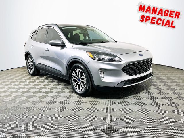 Silver Metallic 2021 Ford Escape SUV / Crossover Front-Wheel Drive 8-Speed Automatic