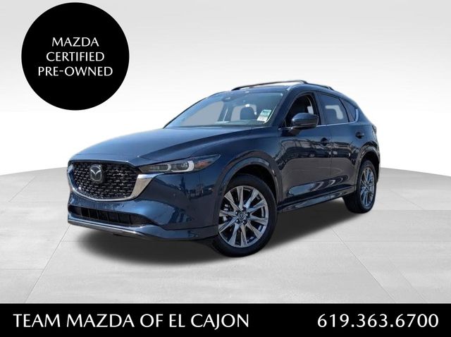 Deep Crystal Blue Mica 2025 Mazda CX-5 SUV / Crossover All-Wheel Drive 6-Speed Automatic