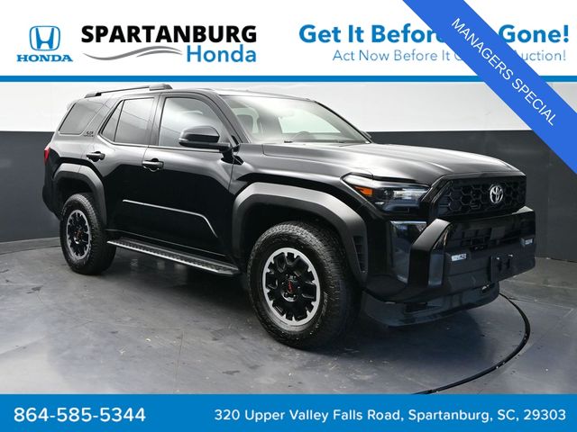 Black 2025 Toyota 4Runner SUV / Crossover Four-Wheel Drive 8-Speed Automatic