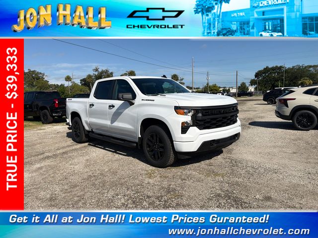Summit White 2026 Chevrolet Silverado 1500 Pickup Truck Four-Wheel Drive 8-Speed Automatic