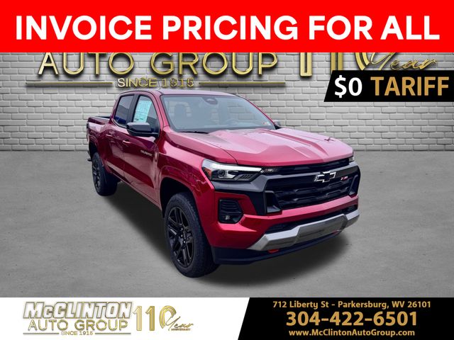 2025 Radiant Red Tintcoat Chevrolet Colorado Z71 4X4 Truck