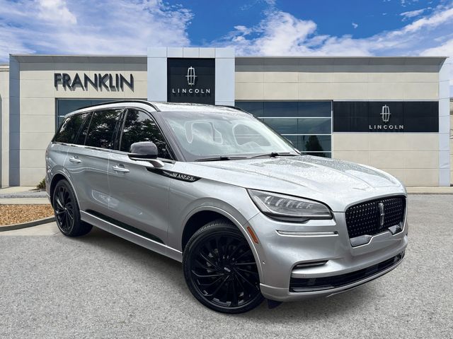 Silver Radiance Metallic Clearcoat 2023 Lincoln Aviator Reserve RWD SUV / Crossover Rear-Wheel Drive Automatic