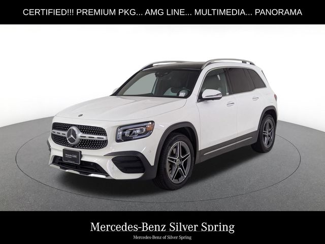 Polar White 2022 Mercedes-Benz GLB 250 4MATIC SUV / Crossover All-Wheel Drive 8-Speed Automatic