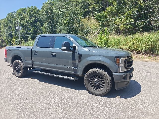 Gray Metallic 2021 Ford F-250 Super Duty Pickup Truck Four-Wheel Drive Automatic