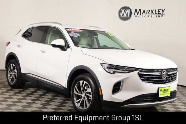 Summit White 2023 Buick Envision Essence AWD SUV / Crossover All-Wheel Drive 9-Speed Automatic