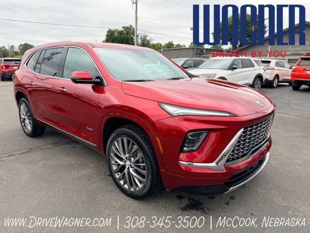 Cherry Red Tintcoat 2026 Buick Enclave SUV / Crossover Four-Wheel Drive 8-Speed Automatic