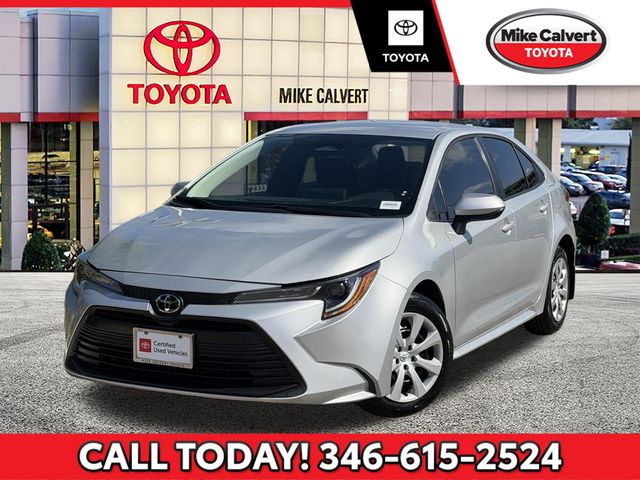 Classic Silver Metallic 2025 Toyota Corolla Sedan Front-Wheel Drive Continuously Variable Transmission