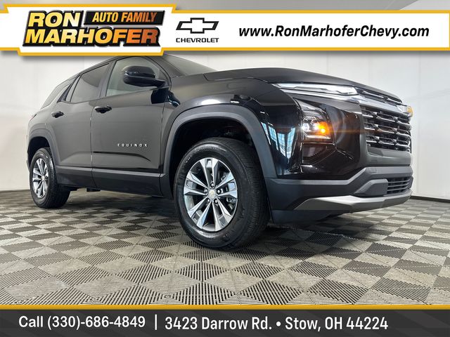 Mosaic Black Metallic 2025 Chevrolet Equinox SUV / Crossover Front-Wheel Drive Continuously Variable Transmission