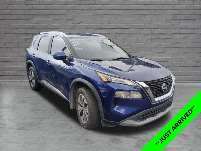 Caspian Blue Metallic 2023 Nissan Rogue SUV / Crossover Front-Wheel Drive Continuously Variable Transmission