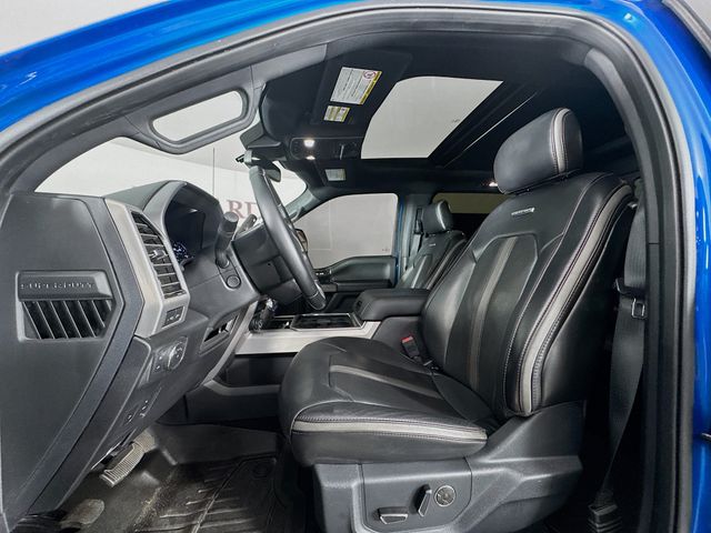 2020 Blue Ford Super Duty F-250 SRW Platinum 4X4 Truck