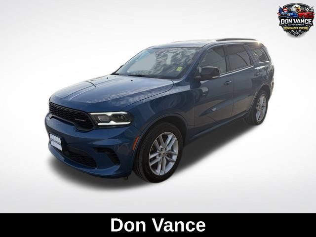 Blue (Frostbite Pearlcoat) 2025 Dodge Durango GT Plus AWD SUV / Crossover All-Wheel Drive 8-Speed Automatic