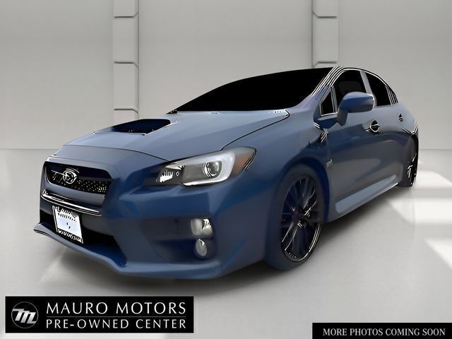 Galaxy Blue Pearl 2015 Subaru WRX STI Base Sedan All-Wheel Drive 6-Speed Manual