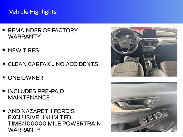 used 2022 Ford Escape car, priced at $20,818