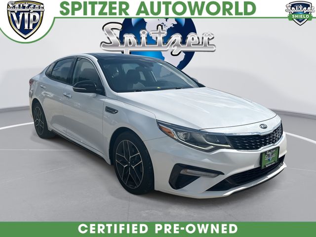 Snow White Pearl 2020 Kia Optima Sedan 6-Speed Automatic