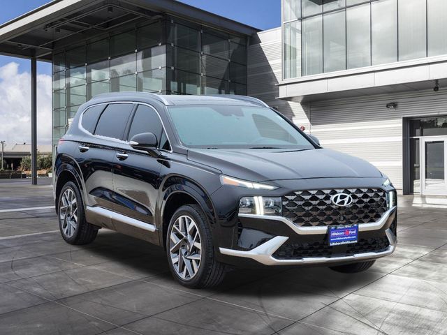 2021 Twilight Black Hyundai Santa Fe Calligraphy AWD SUV