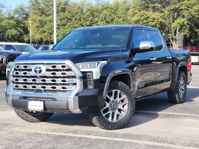 Midnight Black Metallic 2023 Toyota Tundra Pickup Truck Four-Wheel Drive Automatic