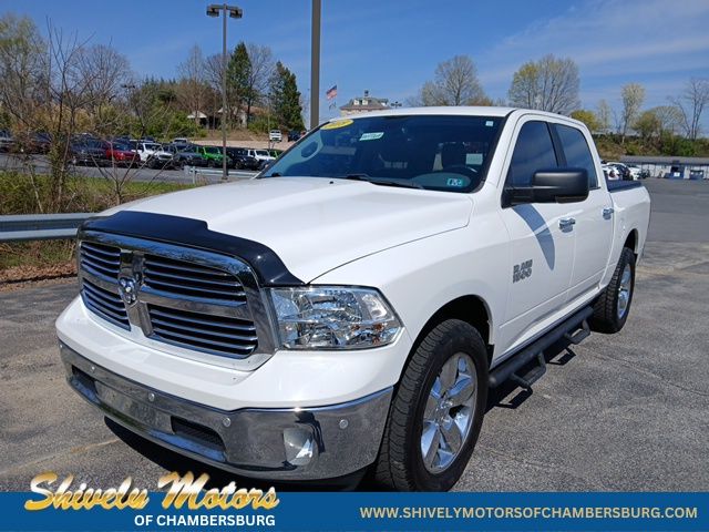 Bright White Clearcoat 2018 RAM 1500 Big Horn Crew Cab 4WD Pickup Truck Four-Wheel Drive 8-Speed Automatic
