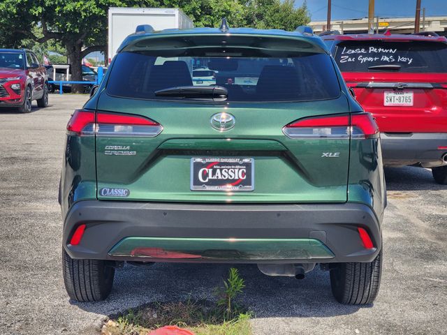 2026 Toyota Corolla Cross XLE Green at Classic Toyota Galveston