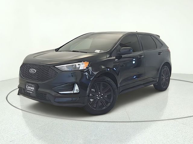 Black Metallic 2022 Ford Edge SUV / Crossover All-Wheel Drive 8-Speed Automatic