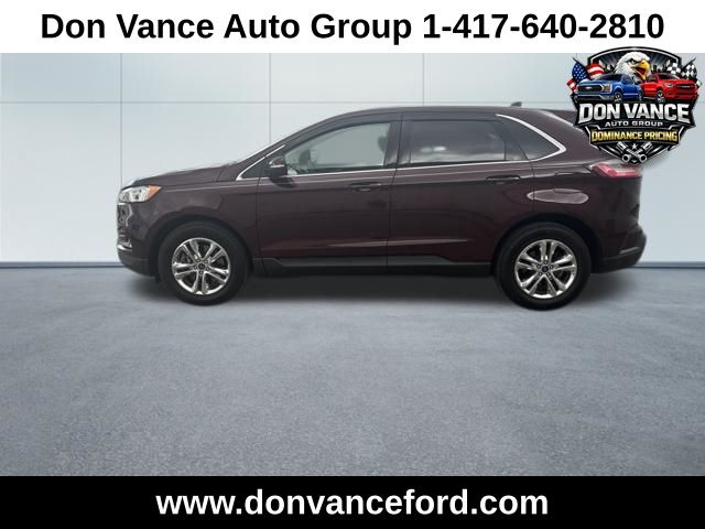 Red (Burgundy) 2020 Ford Edge SEL AWD SUV / Crossover All-Wheel Drive 8-Speed Automatic