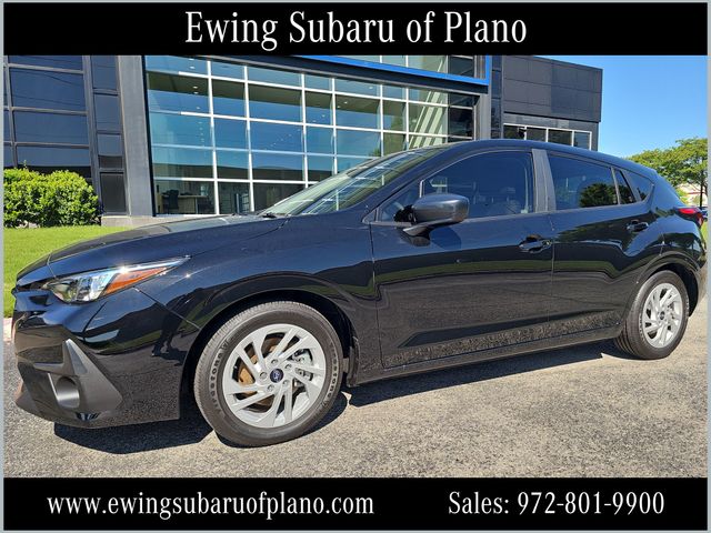 Crystal Black Silica 2024 Subaru Impreza AWD Wagon All-Wheel Drive Continuously Variable Transmission