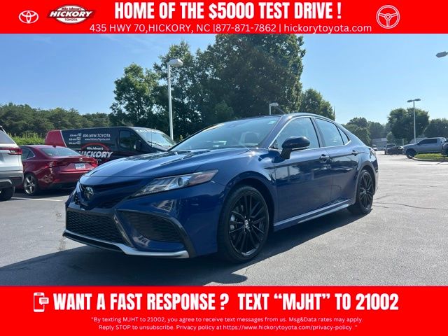 Reservoir Blue 2024 Toyota Camry Sedan Front-Wheel Drive 8-Speed Automatic