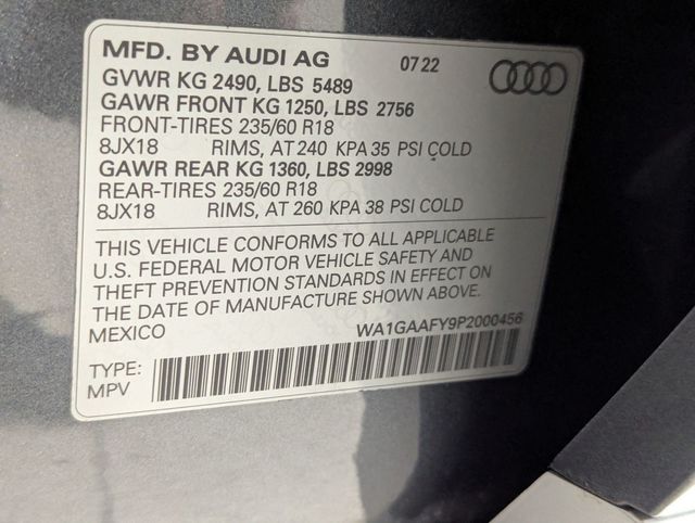 used 2023 Audi Q5 car, priced at $30,481