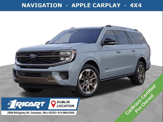 Gray Metallic 2025 Ford Expedition MAX King Ranch 4WD SUV / Crossover Four-Wheel Drive Automatic
