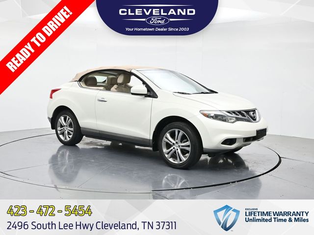 Glacier Pearl 2011 Nissan Murano CrossCabriolet AWD Convertible All-Wheel Drive Continuously Variable Transmission