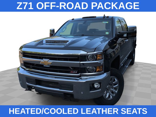 Gray (Graphite Metallic) 2018 Chevrolet Silverado 3500HD Pickup Truck Four-Wheel Drive 6-Speed Automatic