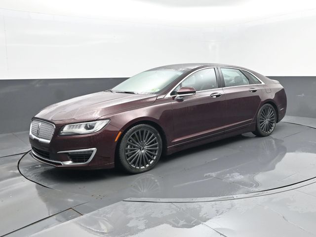 Red (Burgundy) 2017 Lincoln MKZ Sedan All-Wheel Drive 6-Speed Automatic