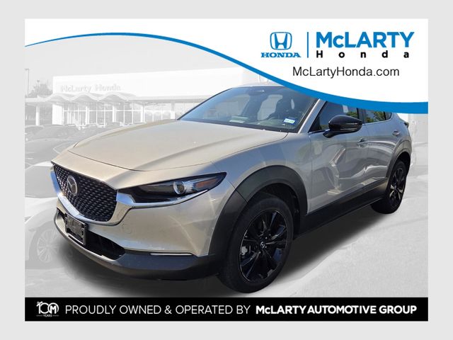 Gray (Platinum Quartz Metallic) 2024 Mazda CX-30 2.5 S Select Sport AWD SUV / Crossover All-Wheel Drive 6-Speed Automatic