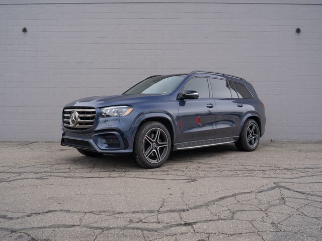 Twilight Blue Metallic 2024 Mercedes-Benz GLS 450 4MATIC SUV / Crossover All-Wheel Drive 9-Speed Automatic