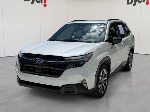 Crystal White Pearl 2025 Subaru Forester Hybrid SUV / Crossover All-Wheel Drive Continuously Variable Transmission